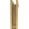Ekena Millwork 7"W x 28"D x 28"H Thin Sheridan Rough Cedar Woodgrain TimberThane Corbel, Primed Tan CORUR07X28X28SHERCPR - alternate 4